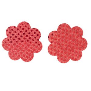 Red Flower Nipple Cover