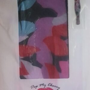 Vintage Pop My Cherry Abstract Avant Garde Art Design Tights
